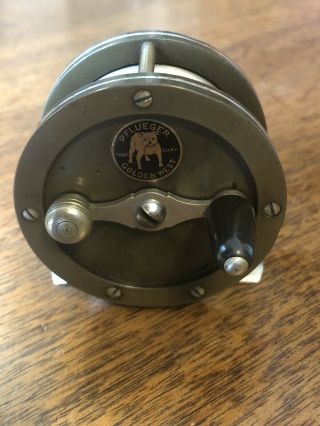 Pflueger Golden West 60 Yard Fly Reel Rare Smallest Size Trout
