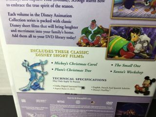 DVD DISNEY RARE CHRISTMAS CAROL MICKEY ' S Walt VOL 7 Kid ' s Short Classic Mouse 3