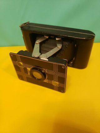Jiffy Kodak Six 20 Series Ii Camera Twindar Lens Vintage Antique