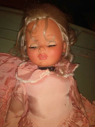 Vintage Furga Italy Doll Clothing Sleep Eyes 21 Inch
