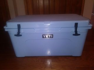 Yeti Tundra 65 Cooler Rare Ice Blue Color Yt65t In
