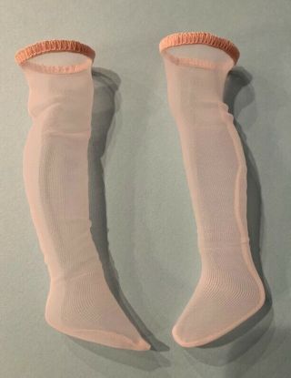 Vintage Madame Alexander Cinderella 14 " Doll Clothes Pink Hose/socks