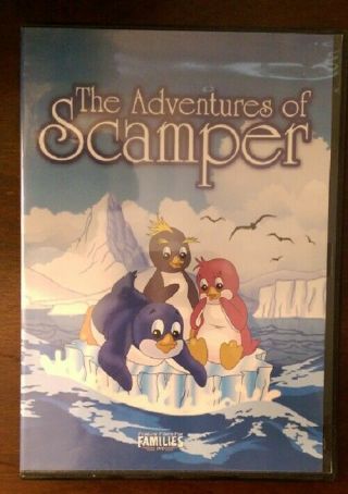 The Adventures Of Scamper Dvd Out Of Print Rare Children Family Classic Dvd Oop