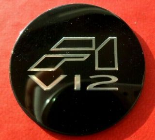 Mclaren F1 V12 Badge,  Very Rare And Collectable.