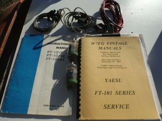YAESU FT101EE Amateur Radio Transceiver -,  Manuals - COLLECTORS/RARE 3