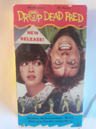Drop Dead Fred VHS (1991) Rik Mayall,  Phoebe Cates Movie RARE OOP Cult Comedy 2