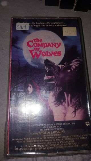 The Company Of Wolves Vhs Vestron Rare Oop Htf