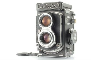 【rare Light Meter Model】 Minolta Autocord L 6x6 Tlr Film Camera 75mm F3.  5 Japan