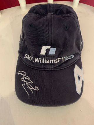 Bmw Williams F1 Team Formula One Cap Hat Vintage Rare 2003 4 - Kids Line Size