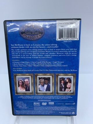 Lovejoy The Complete Season 3 Ian McShane BBC Antique Crime Mystery DVD 2