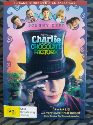 Charlie And The Chocolate Factory - Rare 3 - Disc Soundtrack Edition Dvd