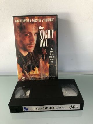 The Night Owl Vhs 1991 - Rare Find