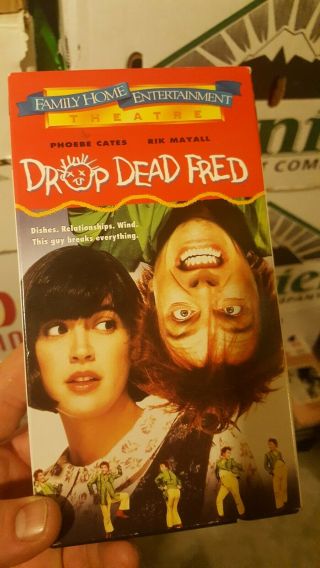 Drop Dead Fred Vhs Rare Oop Htf