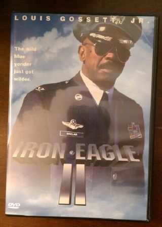 Iron Eagle Ii 2 Dvd Out Of Print Rare Louis Gosset Jr 1980s Classic Dvd Oop