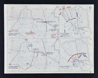 West Point Civil War Map - Battle Of Corinth - Vicksburg Campaign - Mississippi