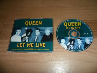 Queen - Let Me Live (rare 1996 4 Track Pic Disc Cd Single) Freddie Mercury