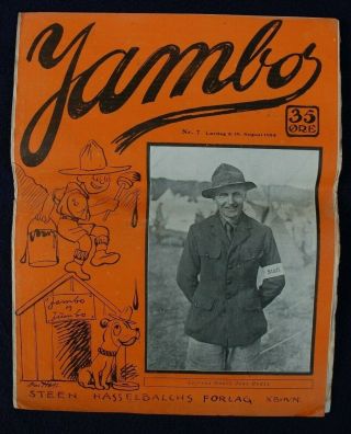 1924 - 2nd World Scout Jamboree - Official Camp Newspaper 7 - Denmark - Rare