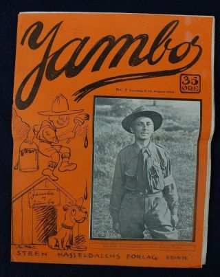 1924 - 2nd World Scout Jamboree - Official Camp Newspaper 5 - Denmark - Rare