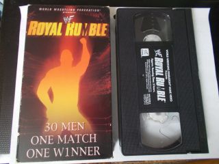 Wwf Royal Rumble 2002 Vhs,  02,  Very Rare Wwe,  Stone Cold,  The Rock,  Flair