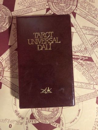 Tarot Universal Cards By Salvador Dali Rare Oop Still