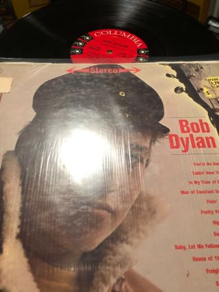 Bob Dylan Six Eye 6 Debut Self - Titled Vinyl Lp Shrink Rare