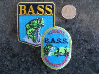 Vintage Florida B.  A.  S.  S.  Chapter Federation Member Patch