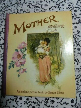Mother And Me Pop - Up Antique Picture Book By Ernest Nister
