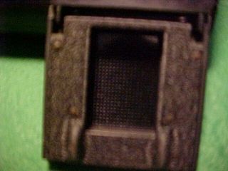 RARE YASHICA MYSTERY CAMERA TLR CAMERA PART W/ LEATHER CASE 35mm ADAPTER 3