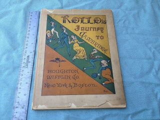 Antique 1926 Book Rollo 