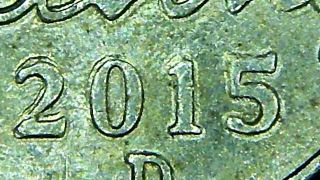 2015 D Ddo Error Nickel Coin (rare)