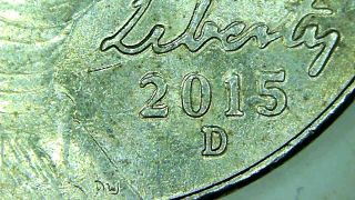 2015 D DDO Error Nickel Coin (Rare) 2