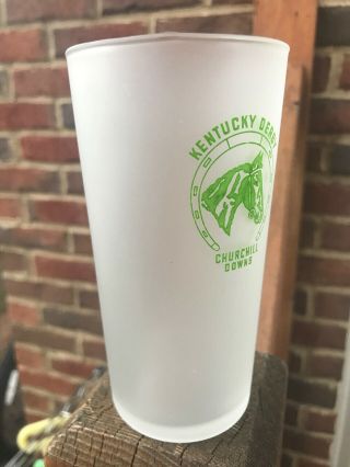 Vintage - Official 1945 Kentucky Derby Glass - Rare,  Short Version