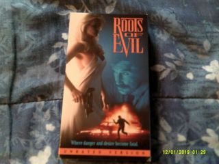 Roots Of Evil Rare Vhs Video 1992 Unrated Version Jillian Kesner / Alex Cord