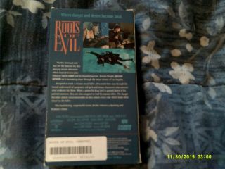 Roots of Evil RARE VHS Video 1992 UNRATED VERSION Jillian Kesner / Alex Cord 2