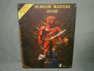 Ad&d 1st Ed Hardback - Dungeon Masters Guide (ultra Rare 1st Printing And Exc)