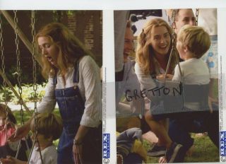 Lovely Kate Winslet Rare Candids On Set 2 Press Photos 3