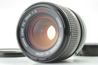 Rare [mint] Canon Fd 35mm F2 S.  S.  C " O " Concave Ssc Wide Angle Lens From Japan