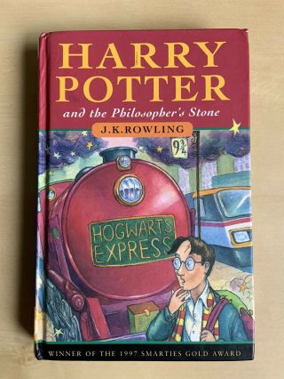 Rare Harry Potter Philosopher’s Stone 1st Edition Uk Bloomsbury Hb Jk Rowling