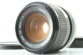 " Rare O Lens " 【 】 Canon Fd 35mm F2 S.  S.  C.  Wide Angle Lens Ssc From Japan