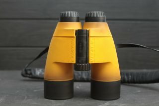 Swarovski Optik Habicht Sl 7x50 Yellow Binoculars Austria Rare
