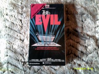 The Evil Vhs Embassy Video Richard Crenna 1978 Horror Rare