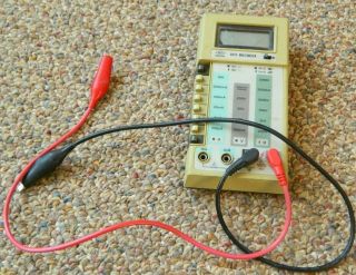Vintage Hung Chang Hc 6010 Multimeter With Cords