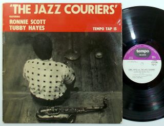 The Jazz Couriers Ronnie Scott & Tubby Hayes Tempo Tap 15 Lp Rare Uk Jazz Ex