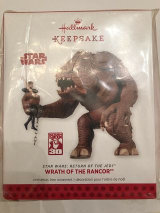 2013 Hallmark Star Wars Wrath Of The Rancor Sdcc Nycc Return Jedi Limited Rare