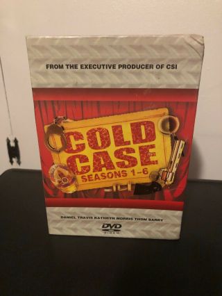 Cold Case Seasons 1 2 3 4 5 6 Series Very Rare 36 Disc Set 1 - 6