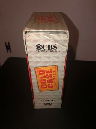 Cold Case Seasons 1 2 3 4 5 6 Series VERY RARE 36 Disc Set 1 - 6 3