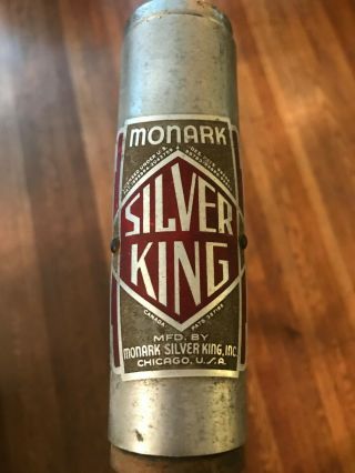 Vintage 1930s Monark Silver King Bicycle Frame With Parts Rare Prewar