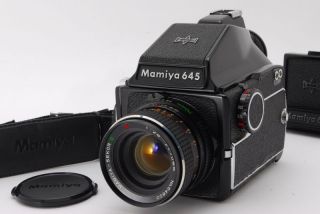 【 Exc,  】mamiya M645,  Rare Lens Secor Ce 70mm F2.  8 W/waist Level Finder From Jp