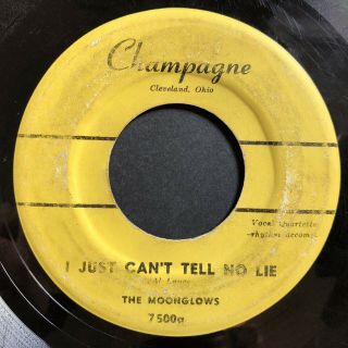 Ultra Rare Doo Wop The Moonglows I Just Cant Tell No Lie / I’ve Been Your Dog