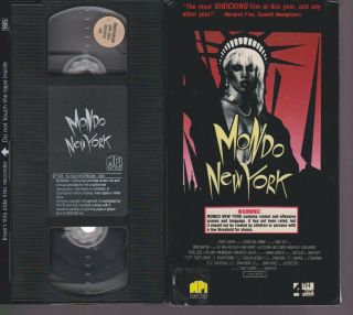 Mondo York Vhs Mpi Home Video 1988 Release Very Rare